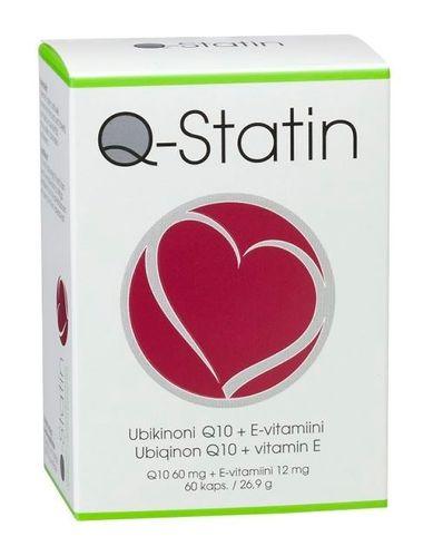 Q Statin Q10 + E-Vitamiini 60 kaps