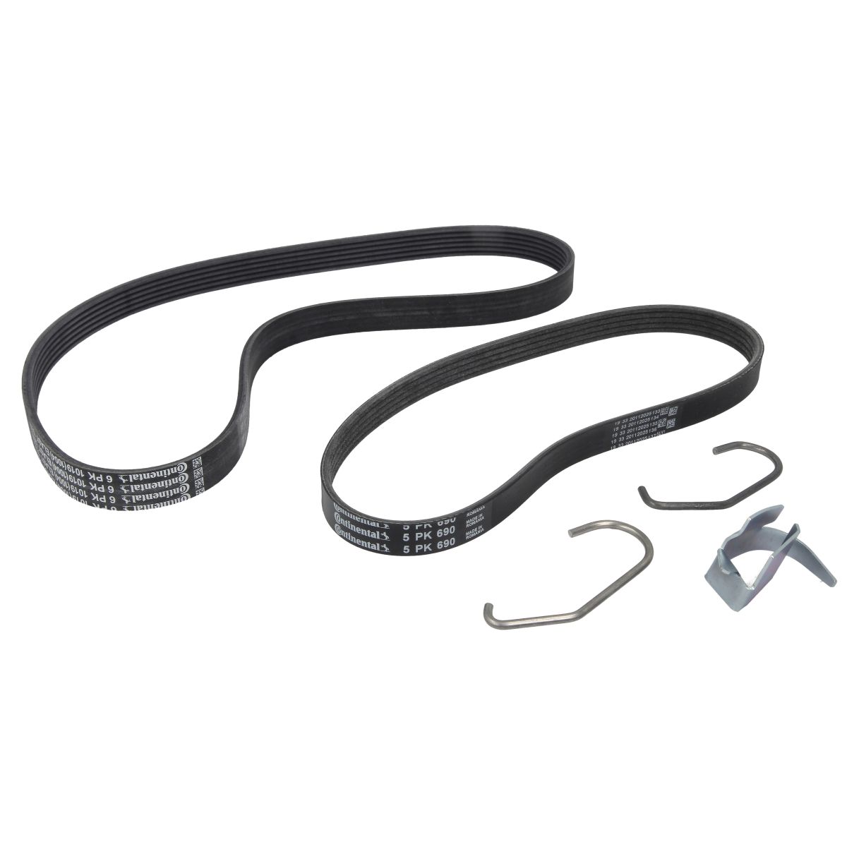 Moniurahihnasarja CONTITECH 6PK1019 ELAST T1