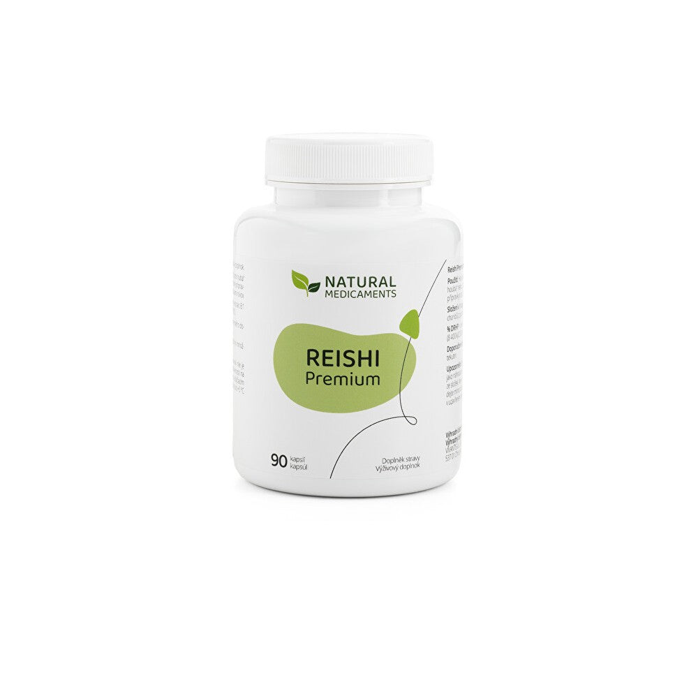 Natural medicaments Premium Reishi 90 kapselia