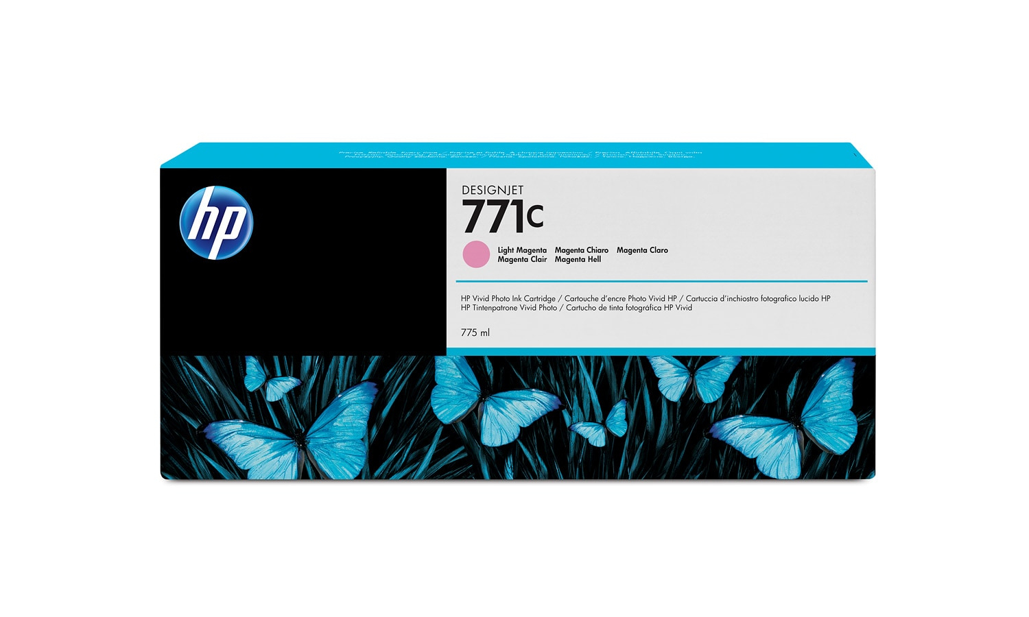 HP HP 771C Mustepatruuna vaalea magenta B6Y11A Vastaa: N/A