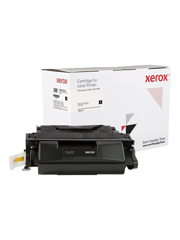 Xerox Everyday V�rikasetti Vaihtoehtona Hp Musta 61x (c8061x) Hc