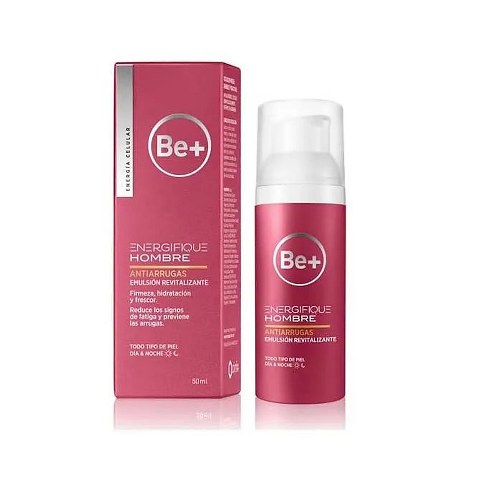 BE+ Energifique Ryppyjä Vastaava Emulsio Miehille 50ml