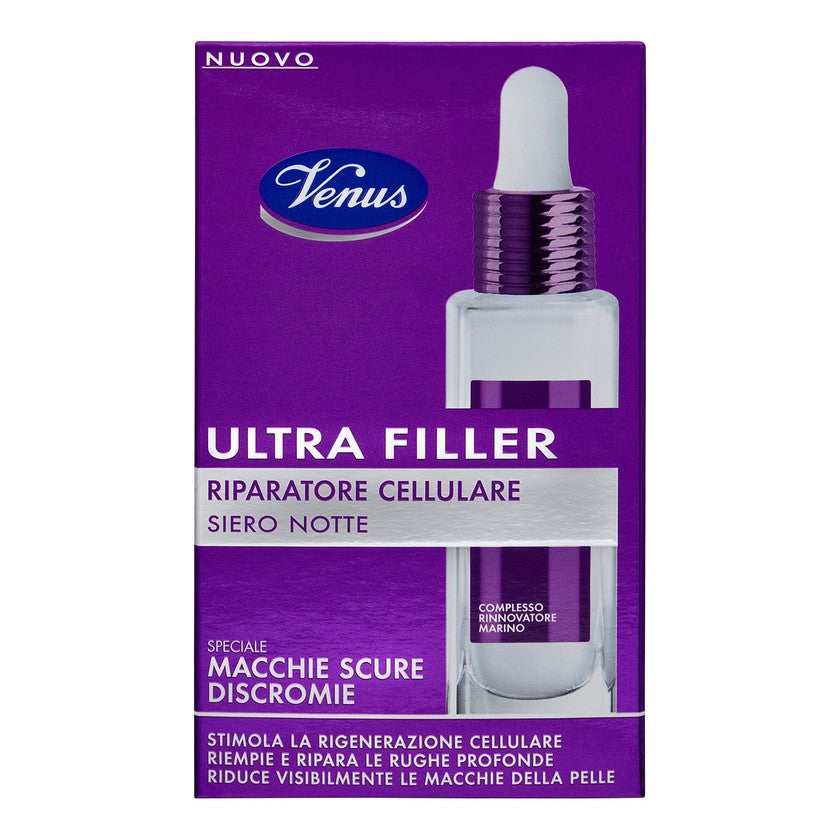 Venus Filler 3D Siero Viso notte 30 ml — Siero viso