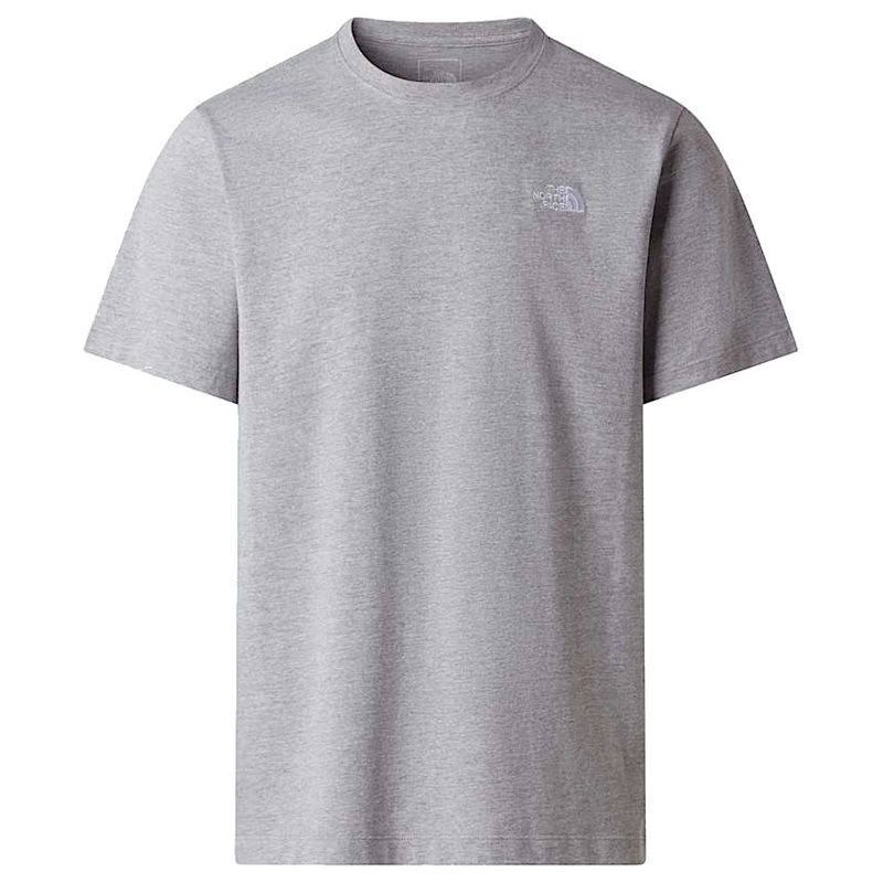 The North Face M Evolution Simple Dome Regular Short Sl Tnf Pale Grey Heather - XL