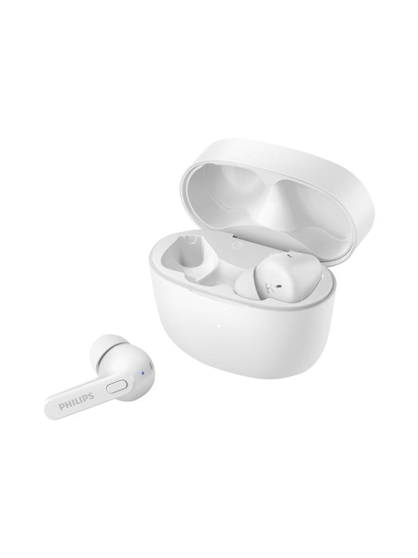 TAT2206WT True Wireless -kuulokkeet, IPX4-luokka (roiske- ja hienkestävä) 6+18 tunnin soittoaika. Valkoinen.