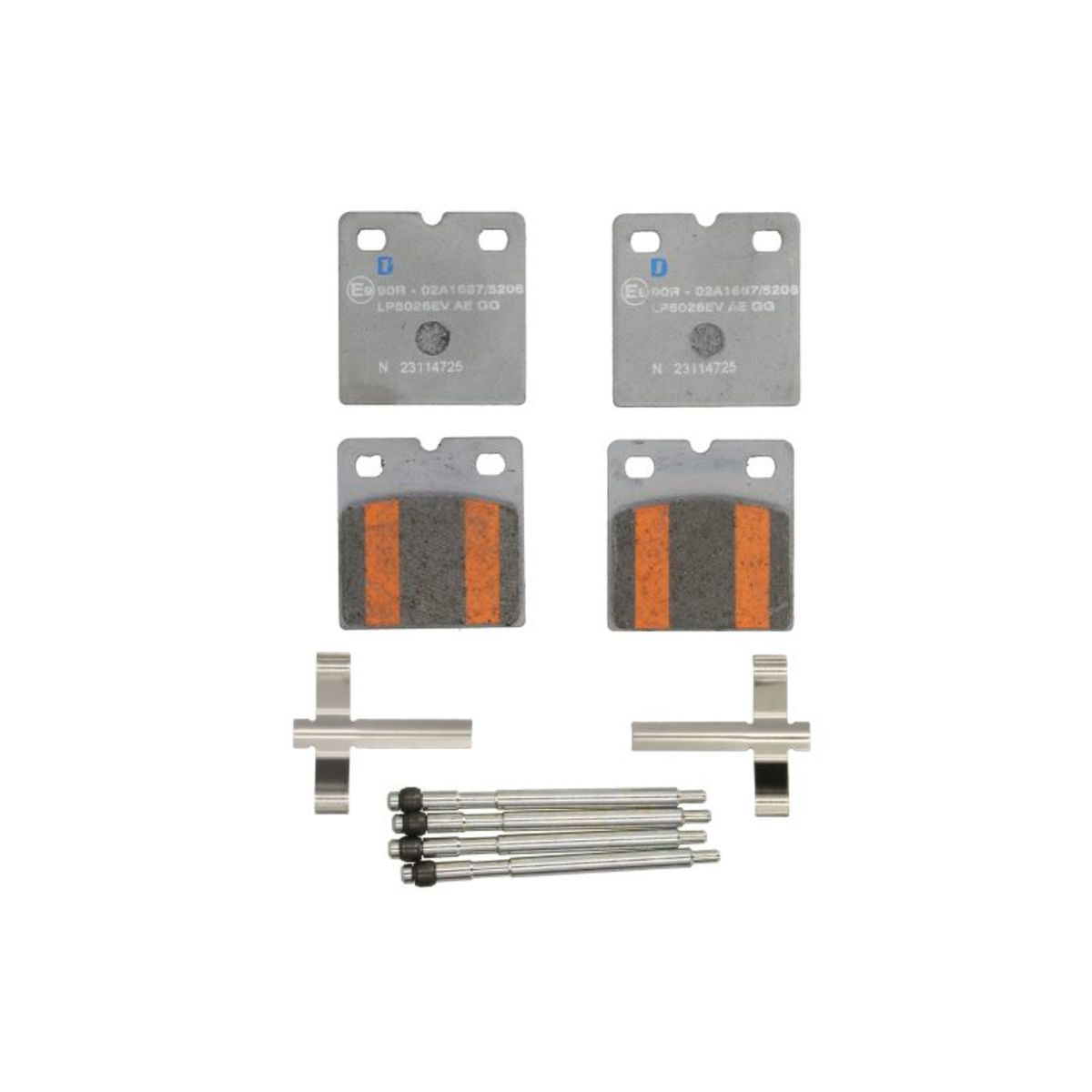 Jarrupalat, levyjarru DELPHI LP5026EV