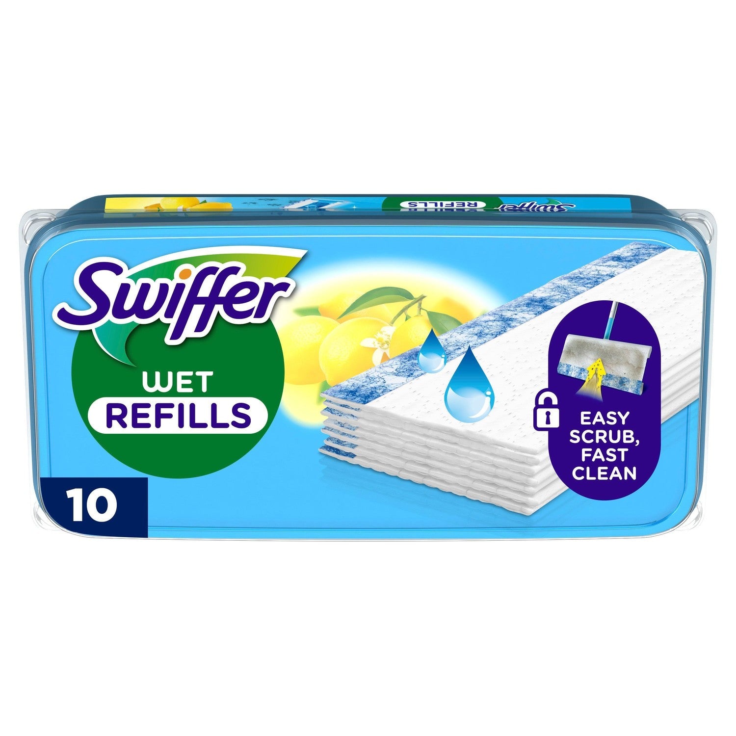 Swiffer Wet Citrus - 10 pcs