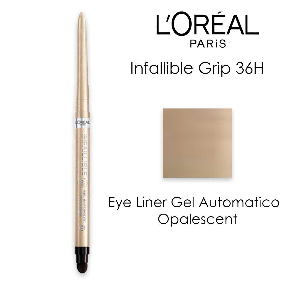 L'oreal infaillible geelipitoinen automaattinen eyeliner 10 opalisoiva