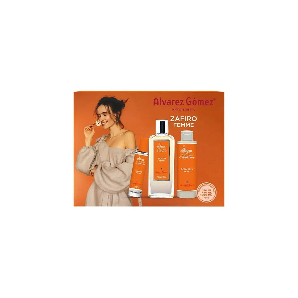 Alvarez Gomez Eau de Parfum Zaffiro 150ml Donna — Eau de Parfum