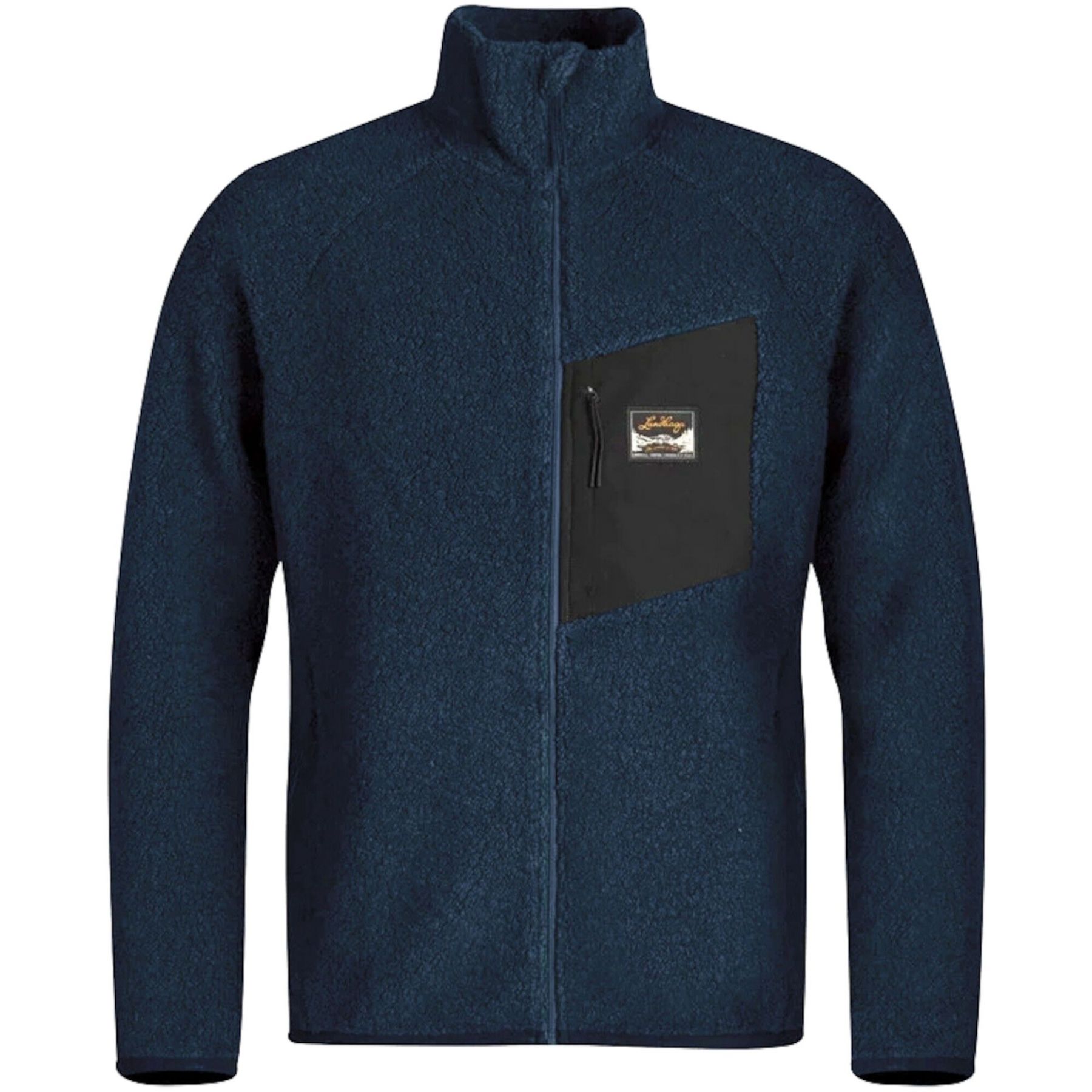 Lundhags Flok Wool Ms Pile, välikerros, miesten, sininen