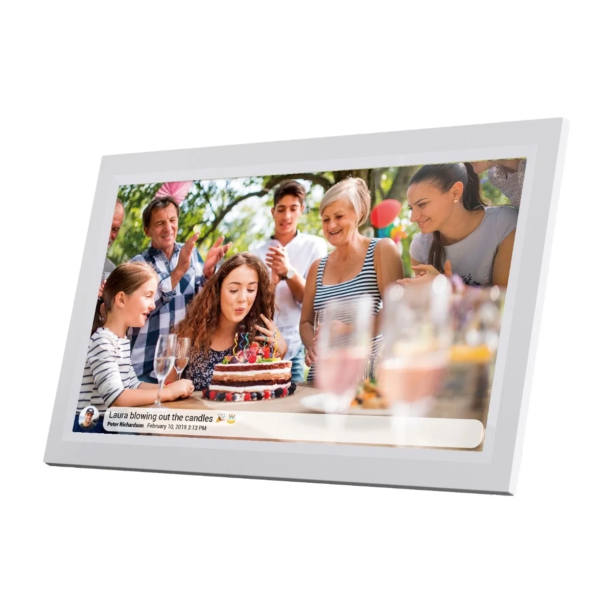 DENVER FRAMEO PFF-1503W - White