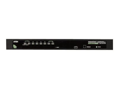 ATEN KVM-switch, 1 konsol styr 8 datorer, OSD, 19", USB