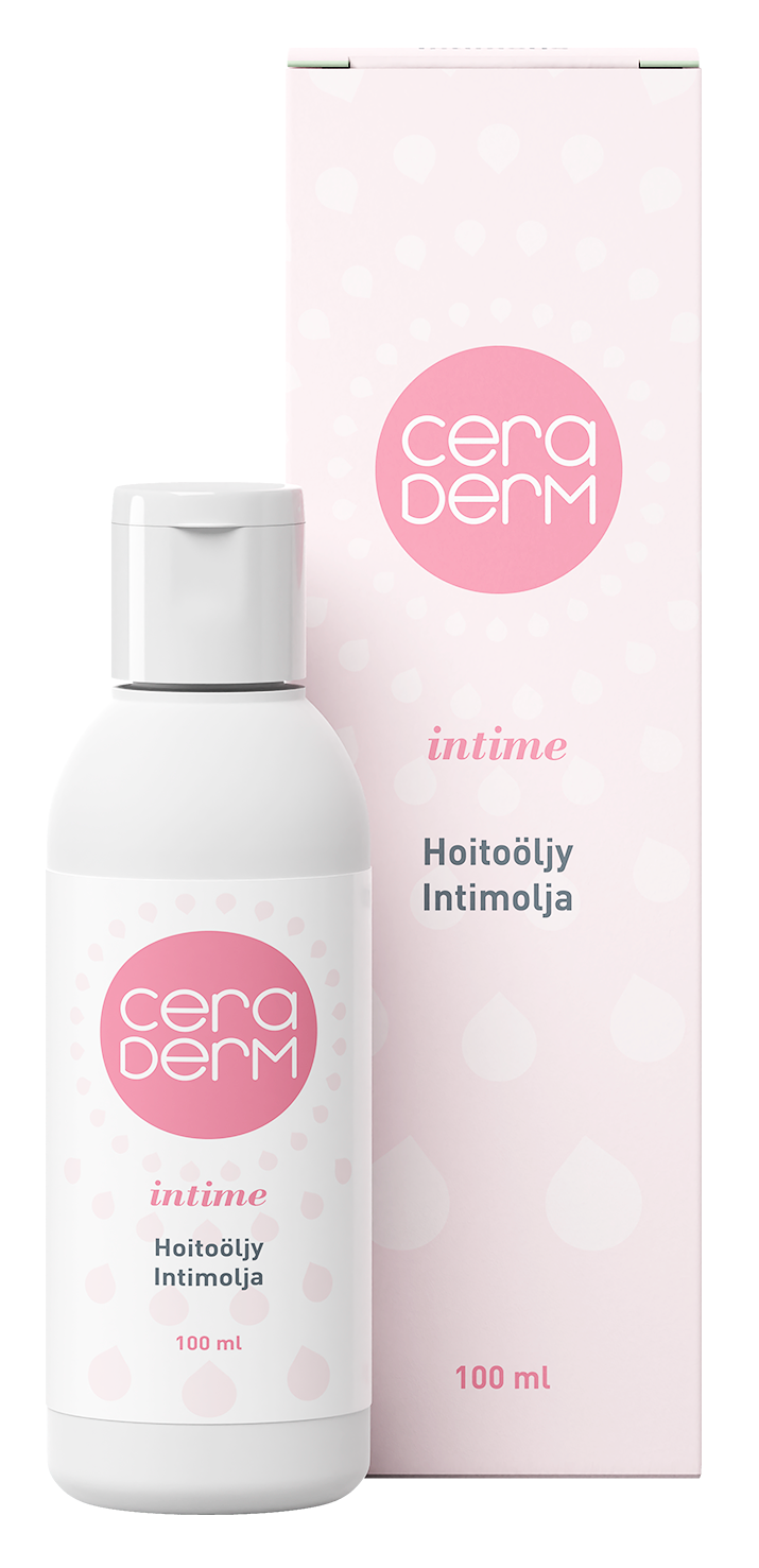 Ceraderm Intime hoitoöljy 100 ml