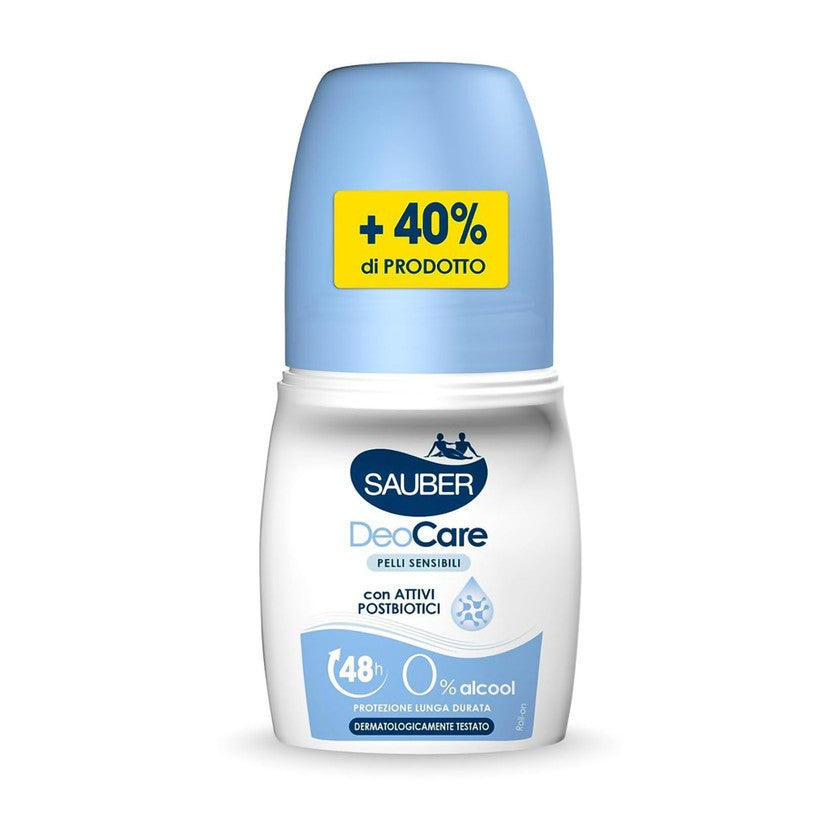 Sauber Roll-On-deodorantti herkälle iholle 48H 70 ml