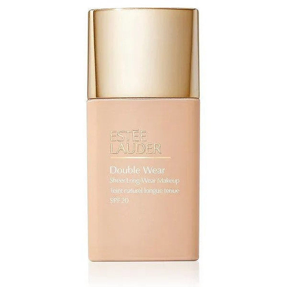 Estée Lauder Double Wear Sheer Long-Wear Makeup SPF 20 kevyt mattapintainen meikkivoide SPF 20 väri 1W1 Bone 30 ml