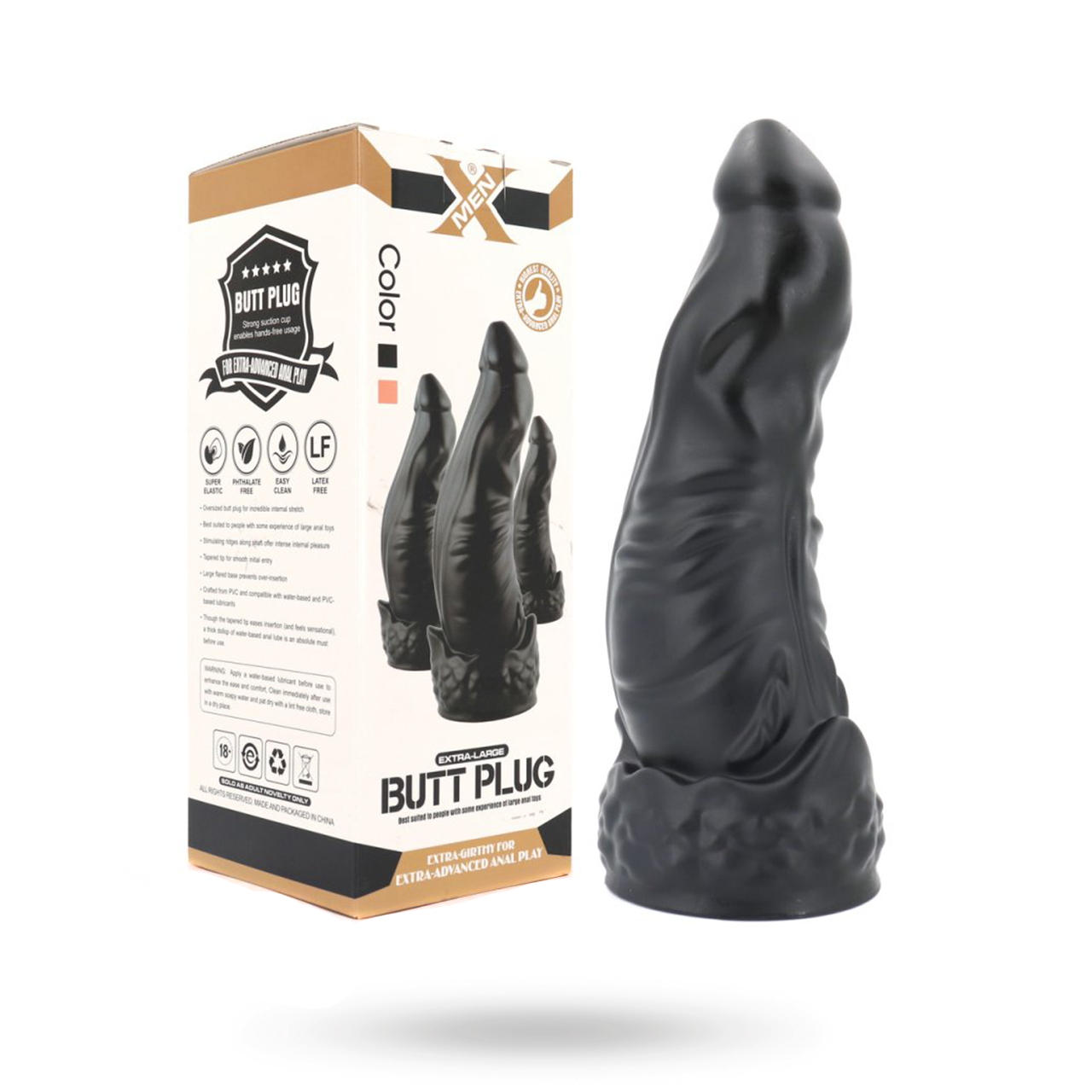 X-Men Extra-Girthy Anal Dildo 26,5 cm Dragon Dildo