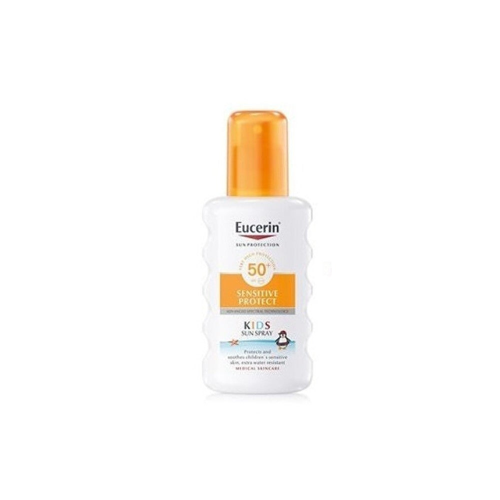 Eucerin Sensitive Protect -aurinkovoide lapsille, erittäin korkea suojakerroin SPF 50+ 200 ml