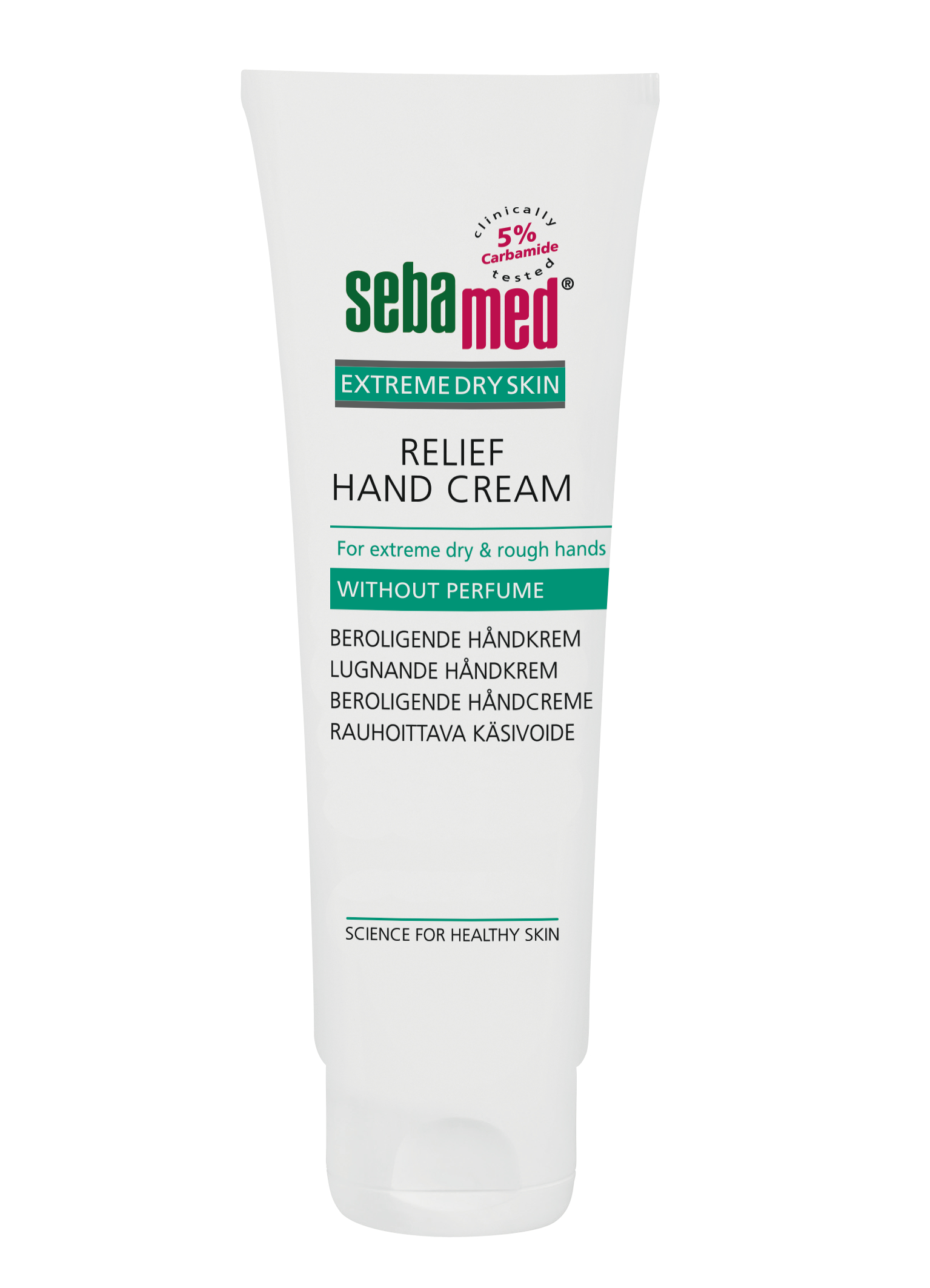 Sebamed Rauhoittava käsivoide 5% karbamidi 75 ml hajusteeton