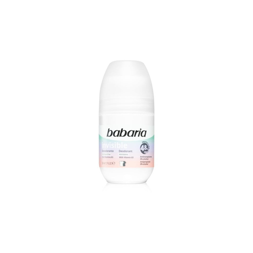 Babaria Invisible Deodorant Roll On 50ml