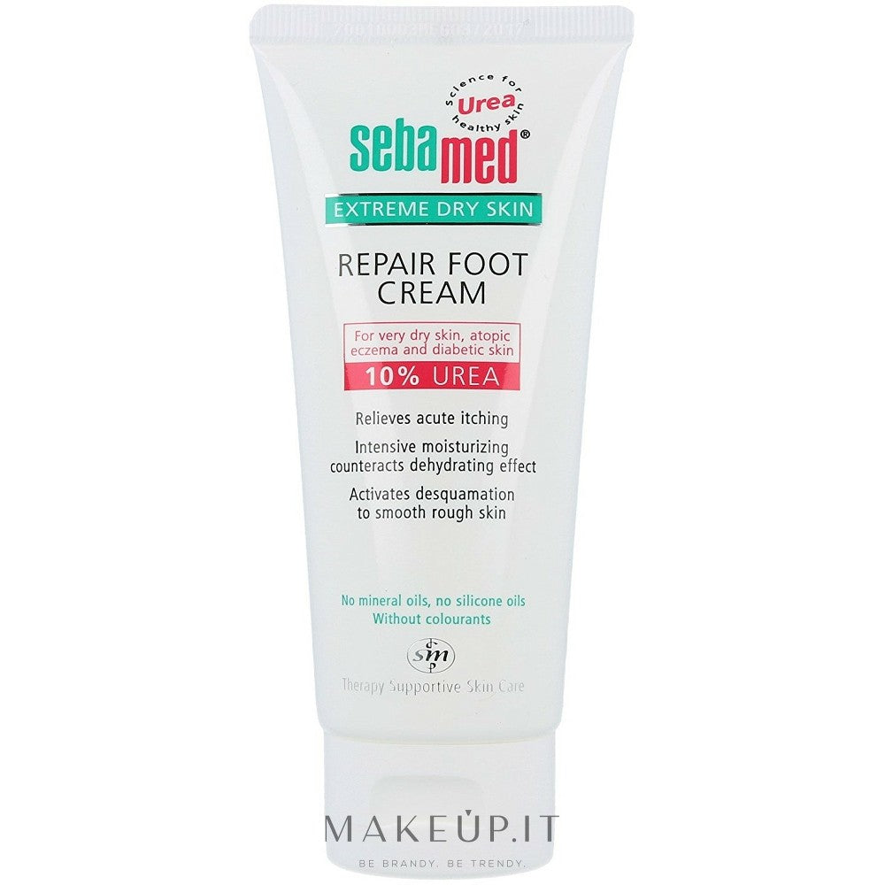 Sebamed Erittäin tehokas jalkojen uudistava voide 10% ureaa kuivalle iholle 100 ml
