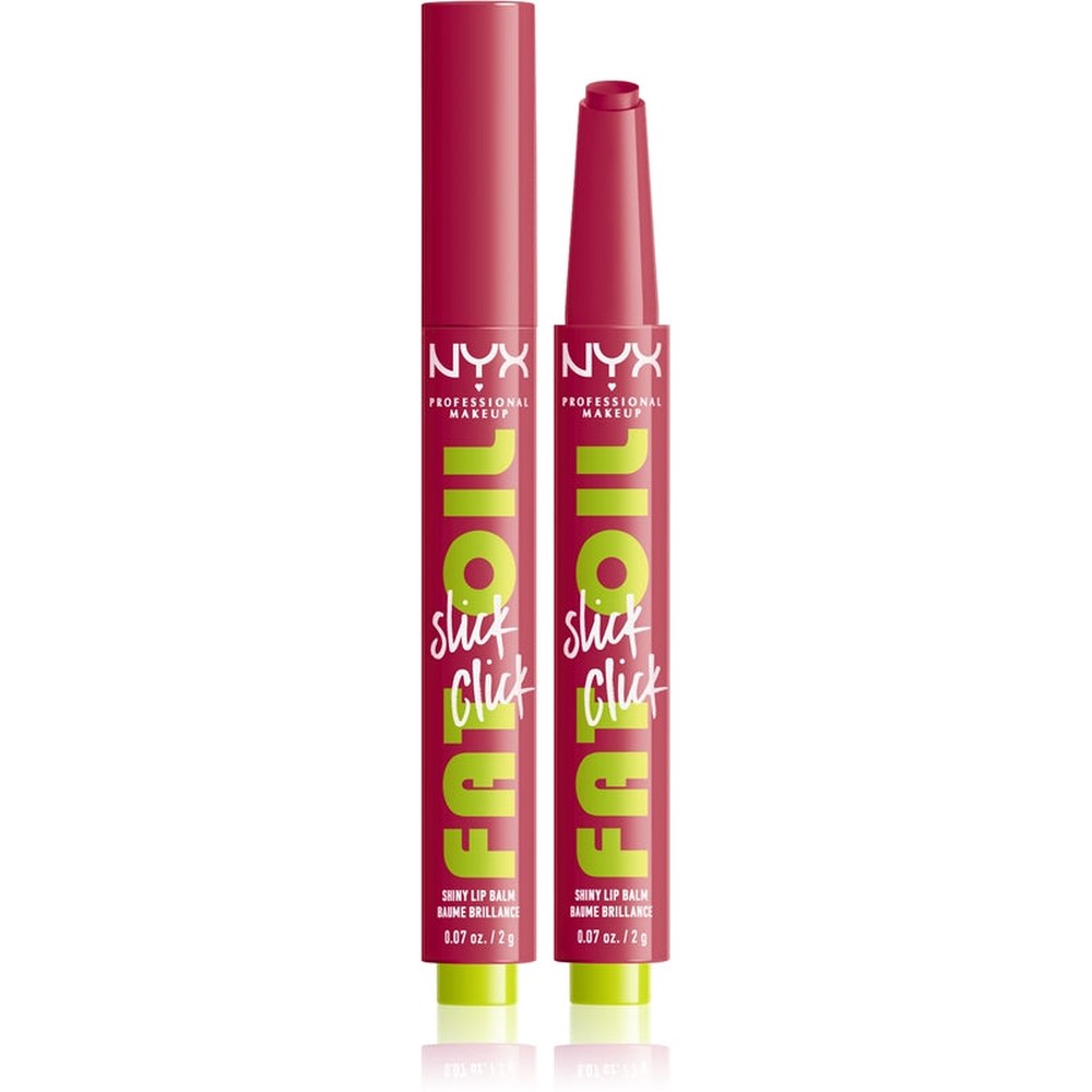 NYX Ammattimainen meikkirasva Oil Slick Click Tinted Lip Balm Color 10 Double Tap 2 g