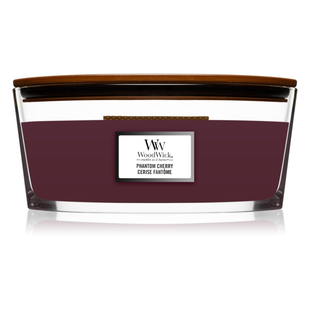 Woodwick Phantom Cherry Loì (haamukirsikka) - Tuoksukynttilä - 453,6 g