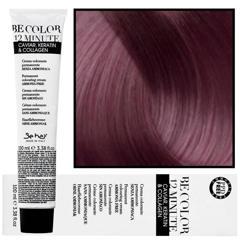 Be Hair Be Color Hiusväri 12 minuuttia 100ml 5,6 | Vaalea kastanjanruskea punainen