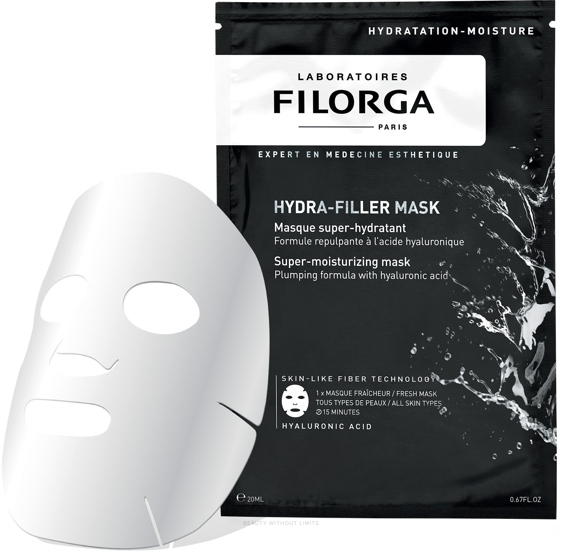 Hydra-Filler naamio Filorga 23G