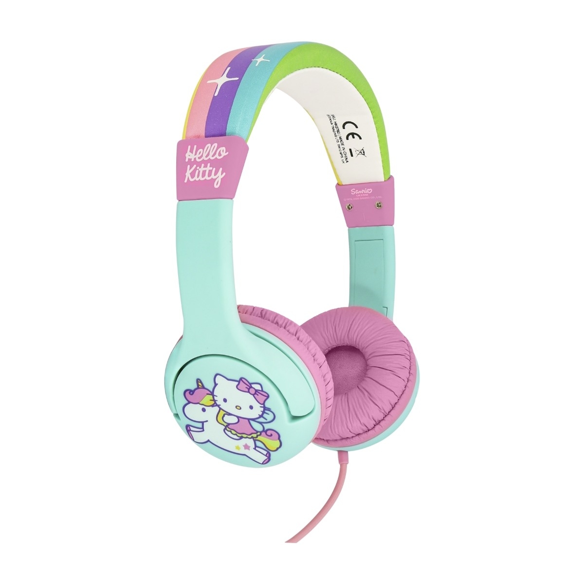 OTL Hello Kitty - Lasten kuulokkeet - Äänenvoimakkuus rajoitettu 85dB max