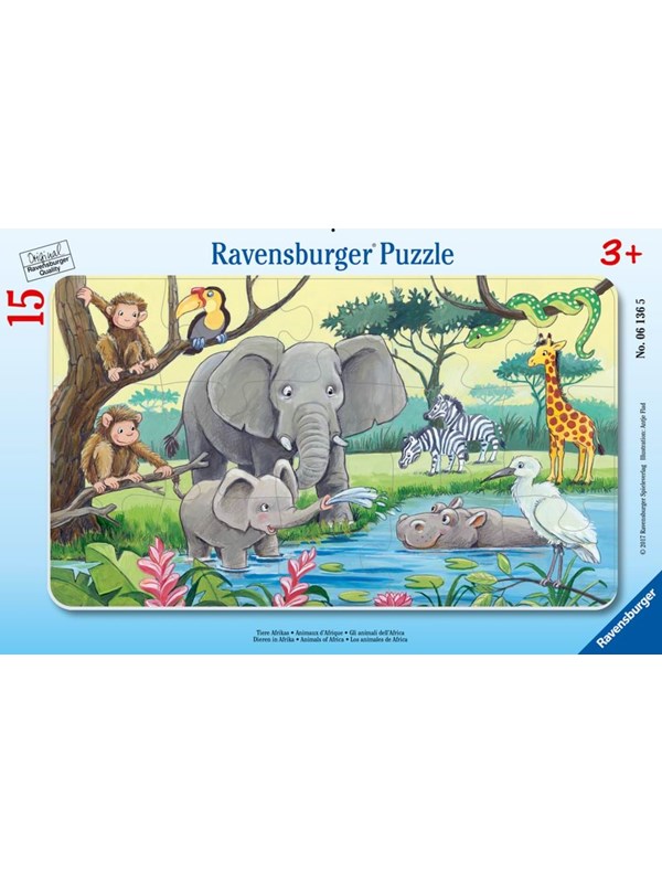 Ravensburger African Eläimet 15pcs