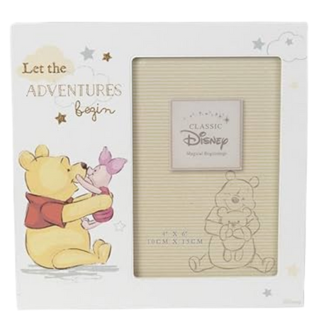 Disney Magical Beginnings Nalle Puh & Nasu 4x6 Valokuvakehys