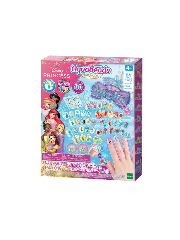 Aquabeads Nail Studio Disney Princess kynsisuunnittelusarja - (35071)