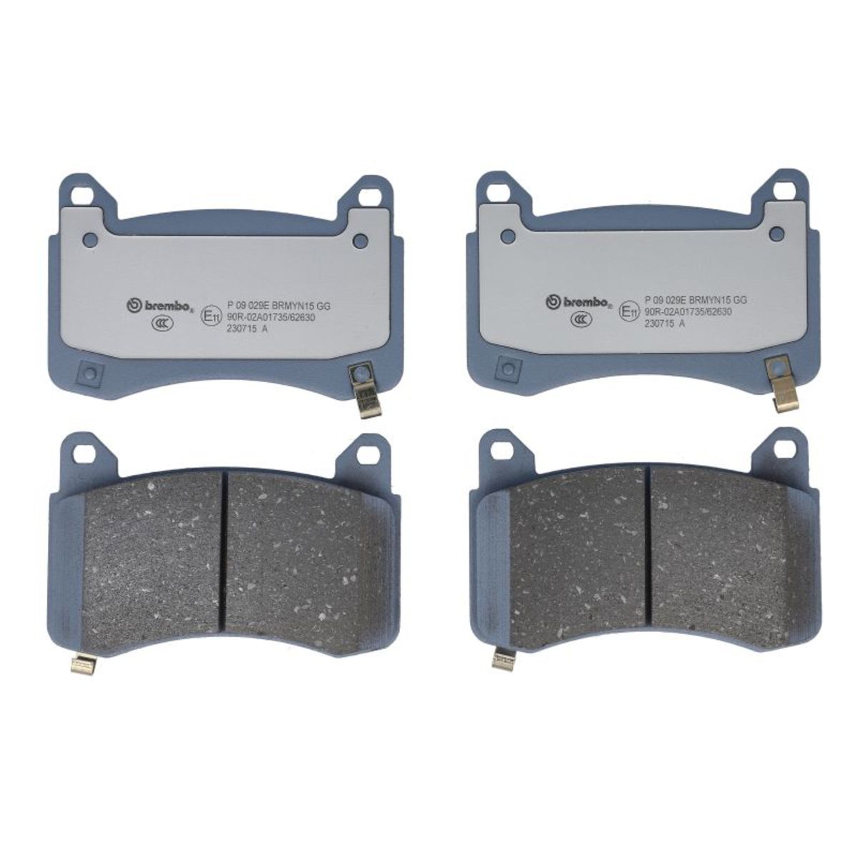 Jarrupalat, levyjarru BREMBO P 09 029E