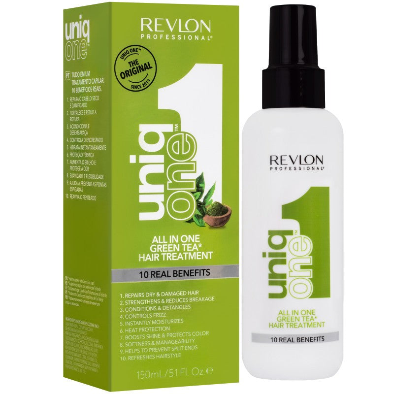Revlon Uniq One Green tea tuoksuva spray hoitoaine 150 ml