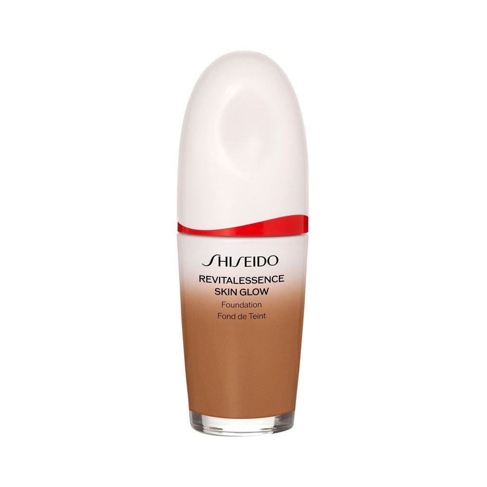 Shiseido Revitalessence Skin Glow kevyt valaiseva meikkivoide SPF 30 väri Cedar 30 ml