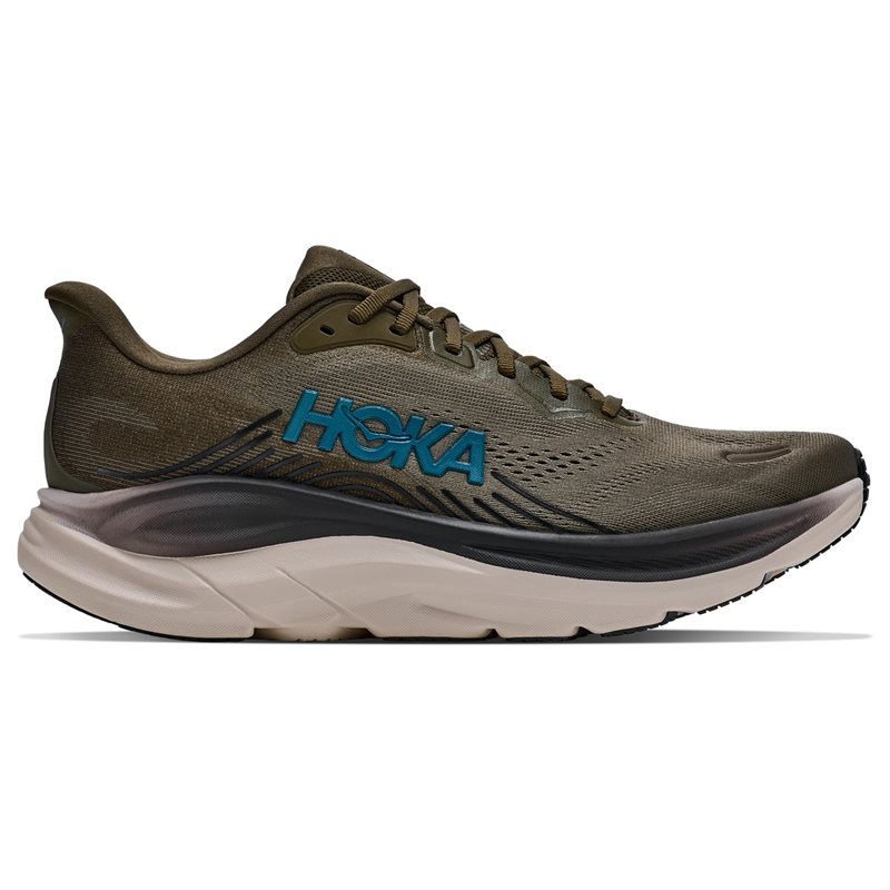 Hoka M Clifton 11 Antique Olive/River Rock Gre - 45 1/3