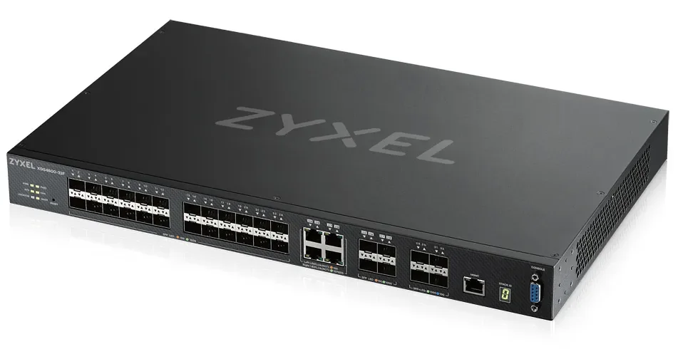 ZYXEL XGS4600-32F - Hallittu Layer 3 -kytkin, Musta