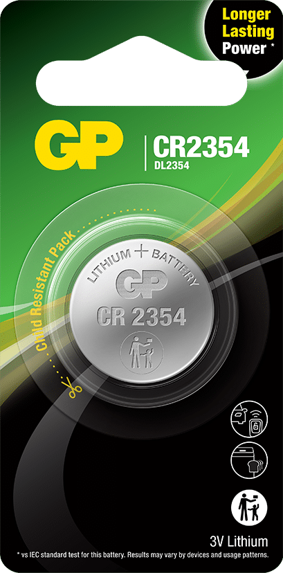 GP Batteries GP litium nappiparisto CR2354, 1 kpl