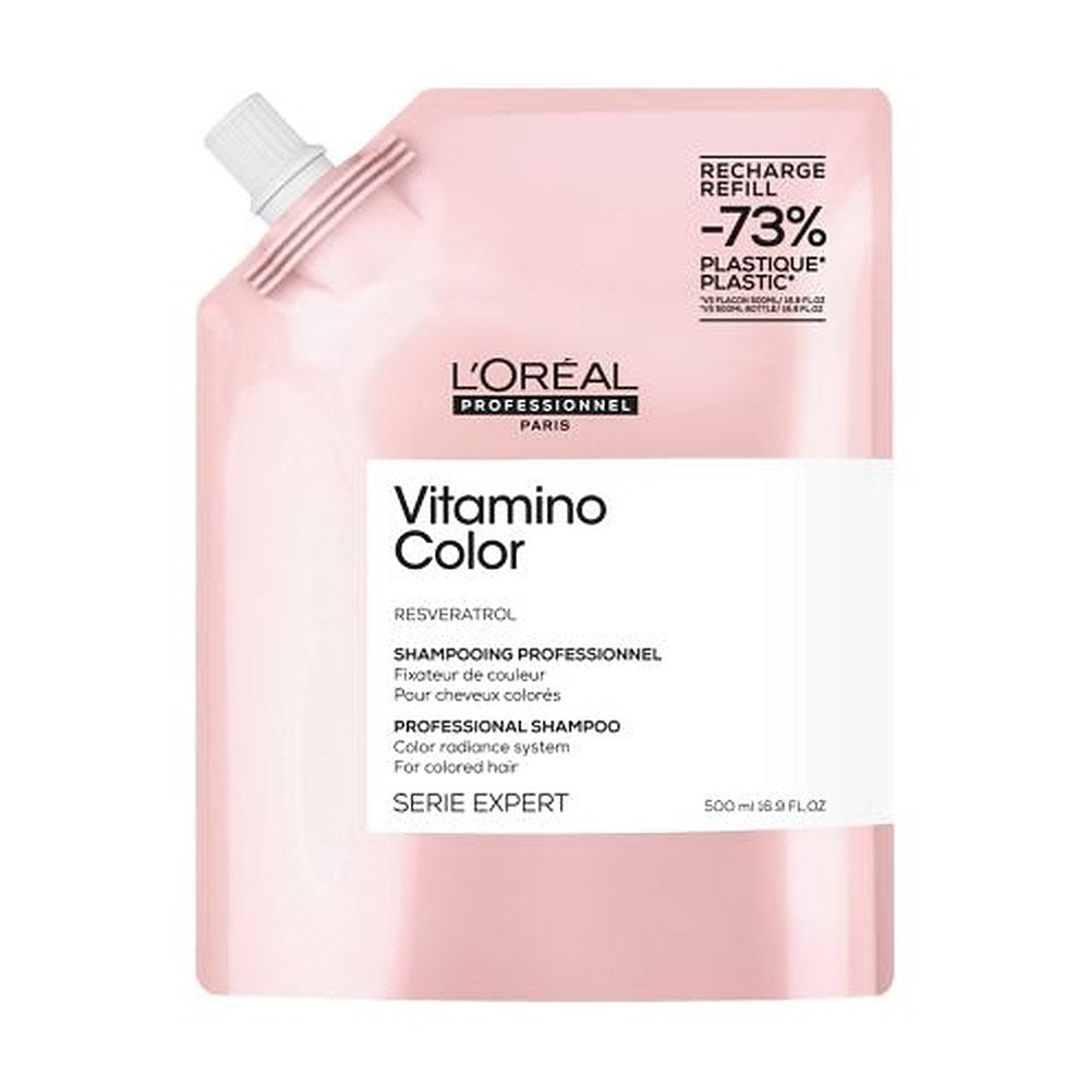 L'Oréal Professionnel Vitamino Color Eco-refill Resveratrol Color Fixing Shampoo 500ml
