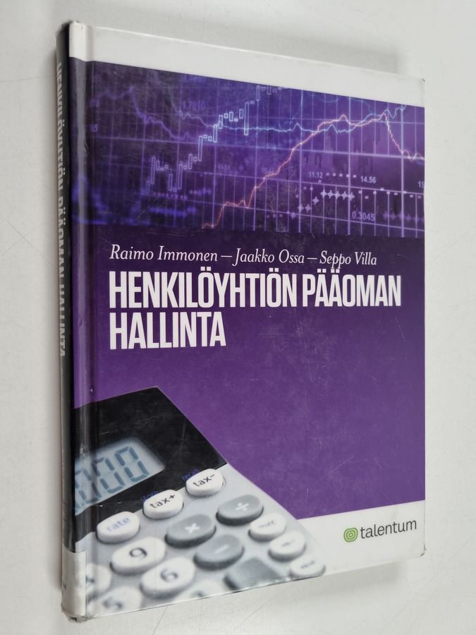 Henkilöyhtiön pääoman hallinta