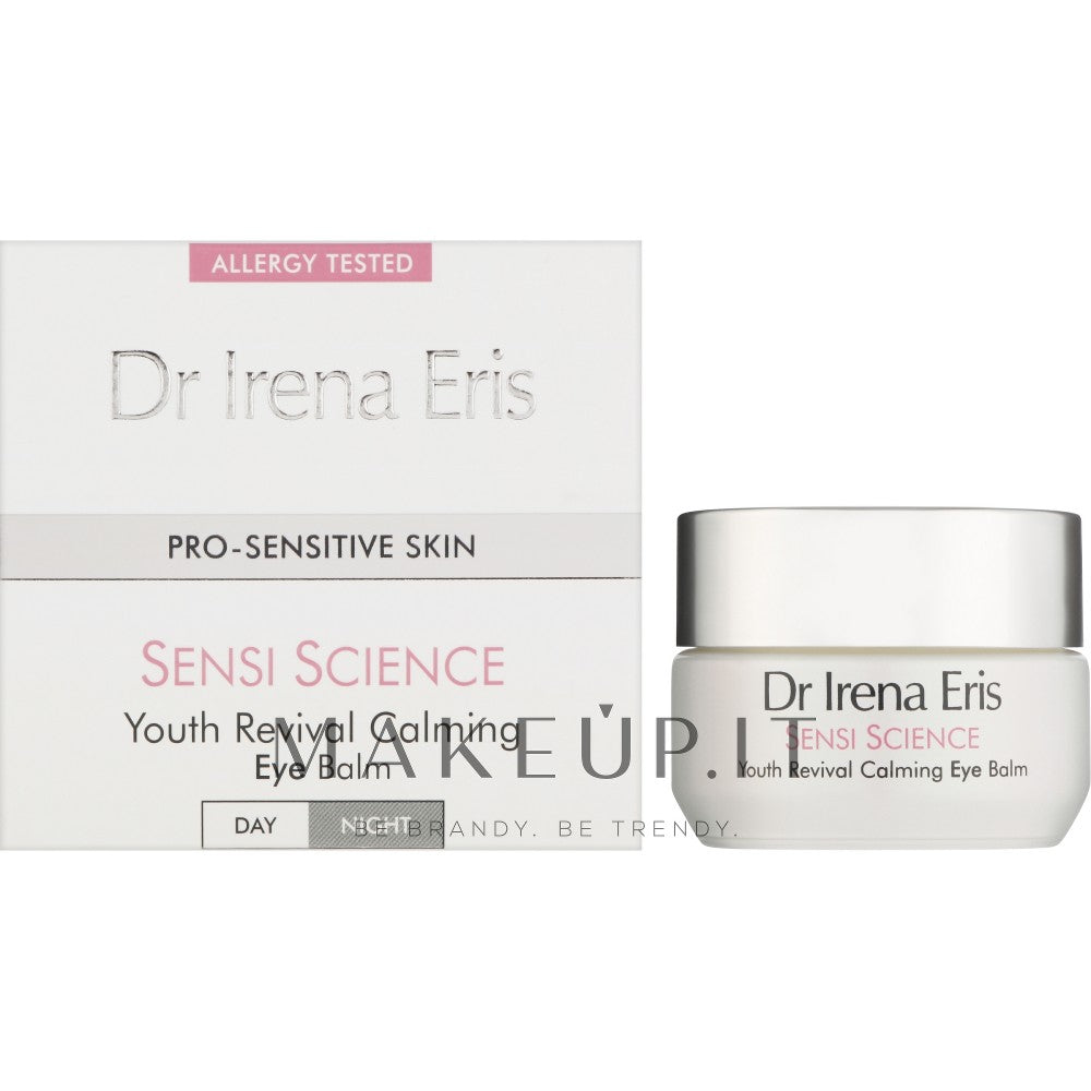 Dr Irena Eris Aistit Tiede Youth Revival rauhoittava rauhoittava balsami herkille silmille 15 ml
