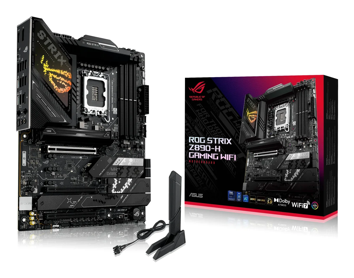 Asus ROG STRIX Z890-H GAMING WiFi 7 LGA1851 ATX -emolevy