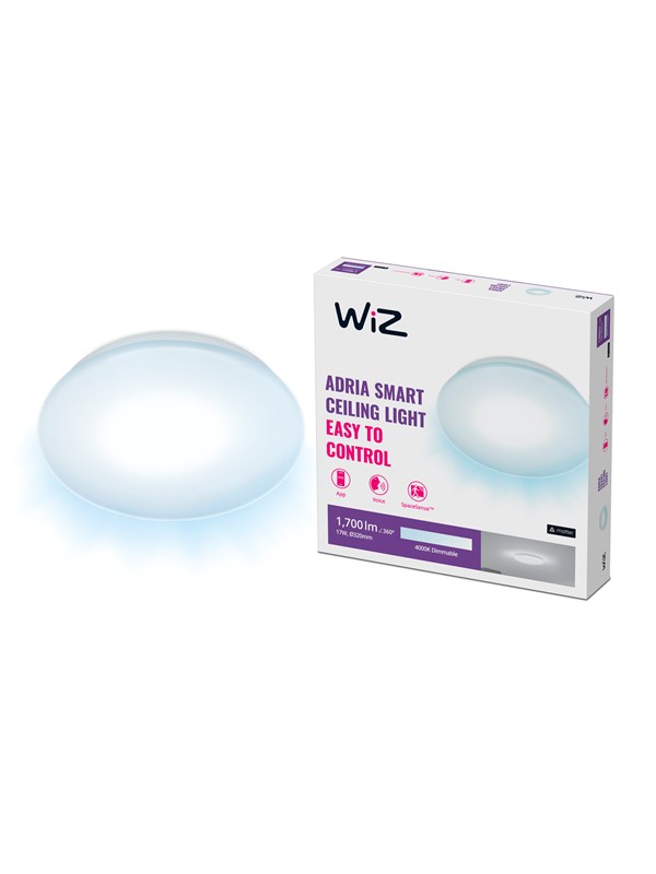 WiZ Adria WiZ Katto 17W RD 4000K Dim