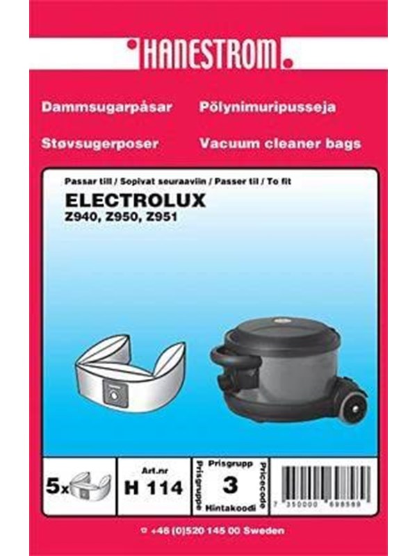 Haneström Pölypussit, paperi, 5kpl. DU12199 Vastaa: N/A
