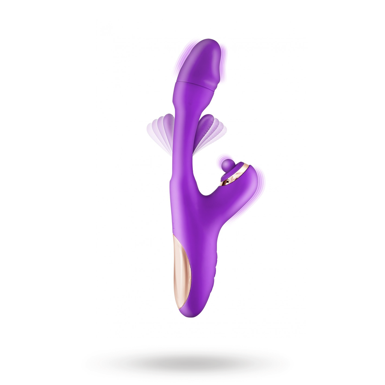 Joyfully Triple Stimulation Vibrator Purple Jänisvibraattori