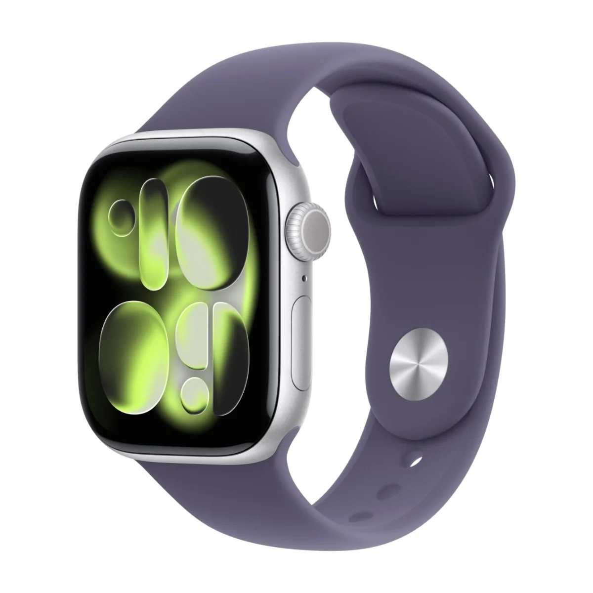 Apple Watch S11 42mm GPS (hopea alum./usvanvioletti urheiluraneke) S/M