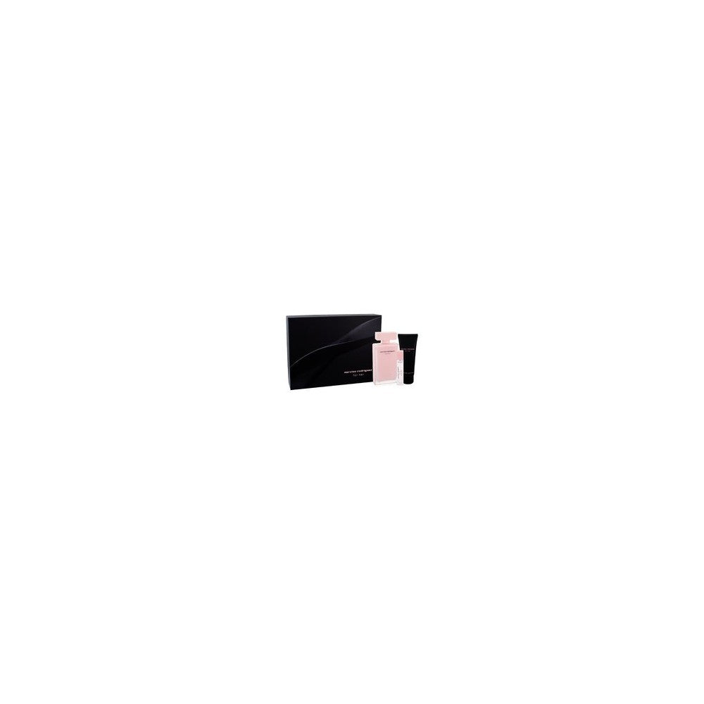 Narciso Rodriguez For Her Case 3 Pieces Eau de Parfum spray 100 ml + Body Lotion 50 ml + Eau de Parfum spray 10 ml