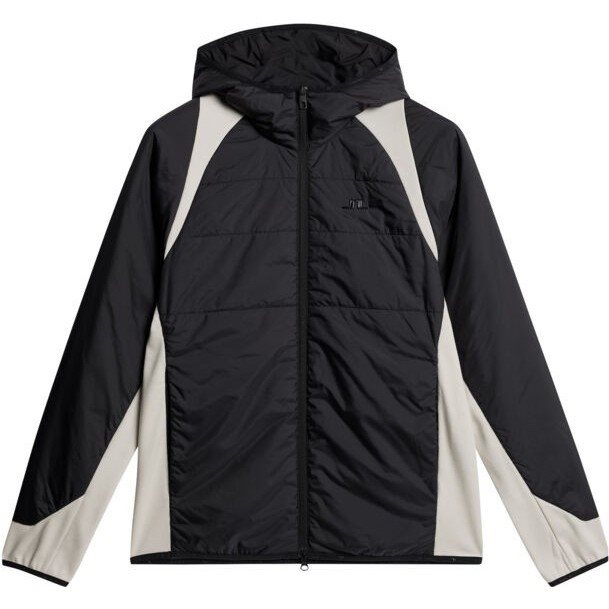 J.Lindeberg Scott Hybrid Hood Colorblock Black - M