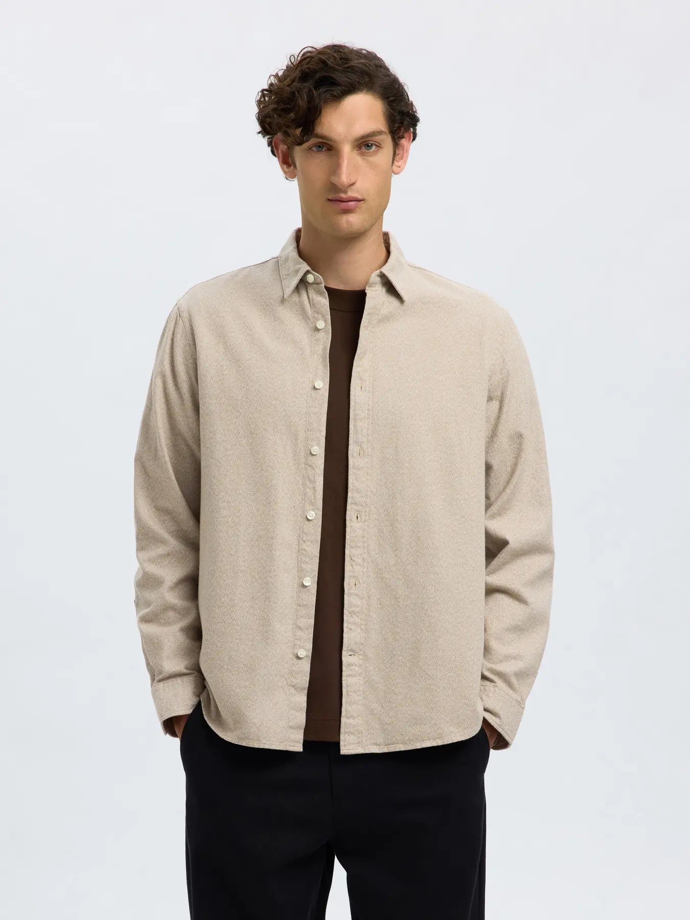 SELECTED Paita 'SLHNOAH'  beige