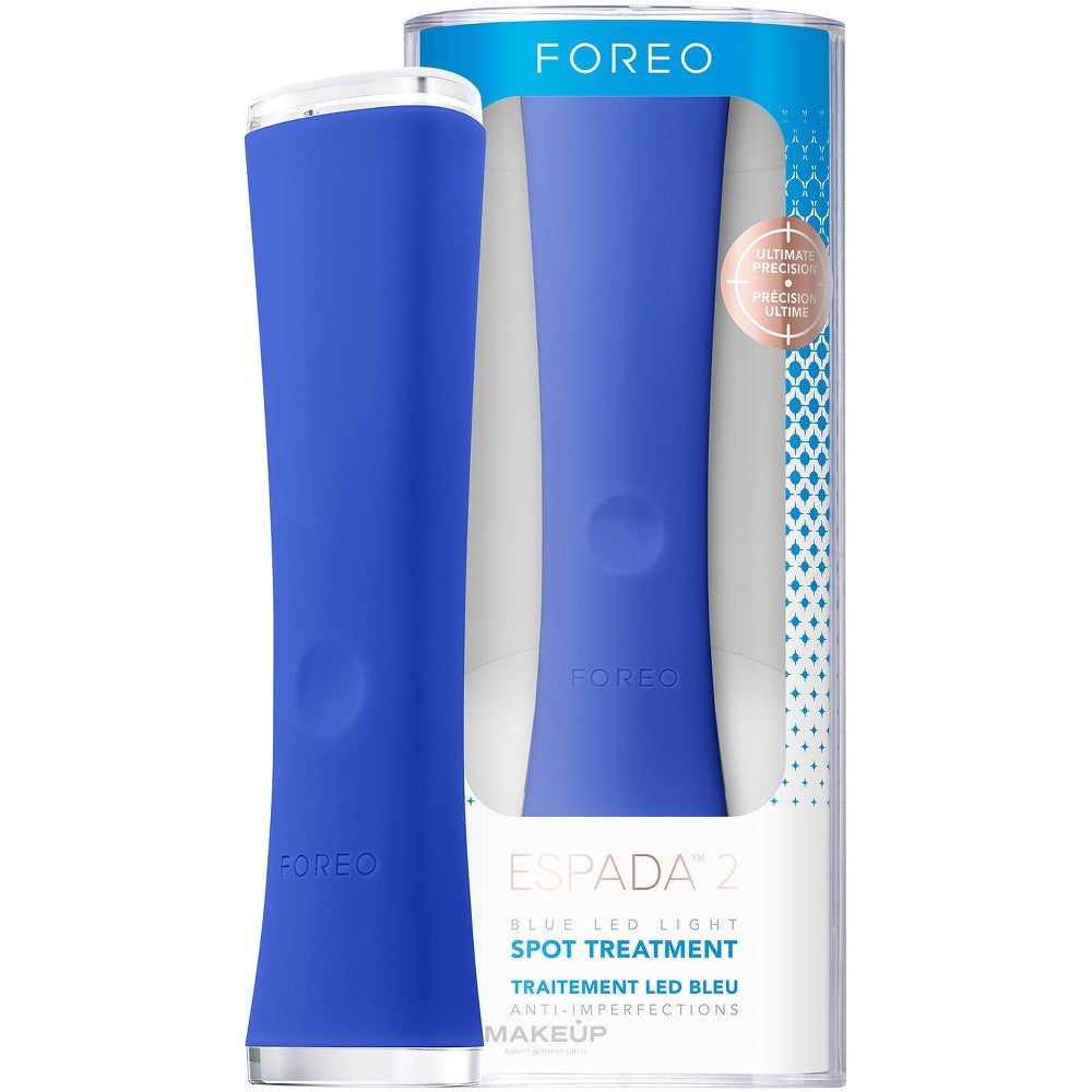 Foreo EspadaTM 2 -kynä sinisellä valolla aknen vähentämiseksi koboltinsinistä